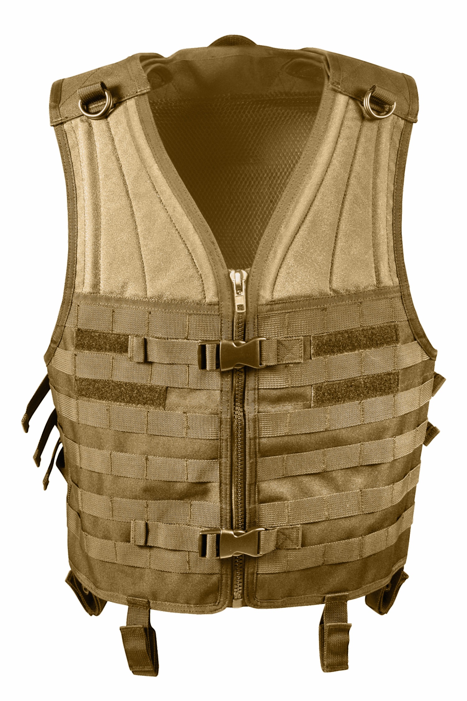 Rothco Molle Modular Vest - Coyote Brown, Regular
