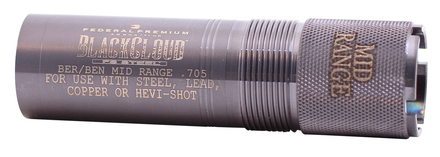 Carlson's Choke Tubes Mobil Black Cloud 12 Gauge Mid Range Beretta Benelli Waterfowl Choke Tube, Titanium Coated - 9002