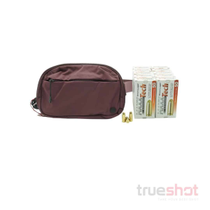 BUNDLE DEAL: Red Vertx Every Day Fanny Pack 2.0 and 500 Rounds of Ammo - Maxxtech 9mm 115 Grain