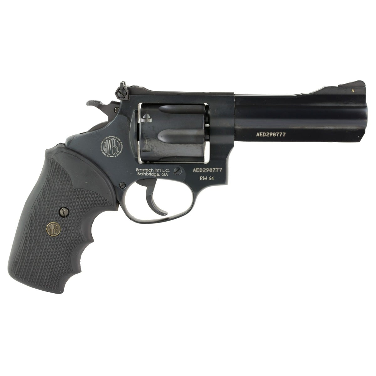 ROSSI RM64 357MAG BL 6RD 4″ AS - No Credit Card Fees - Low, flat rate shipping