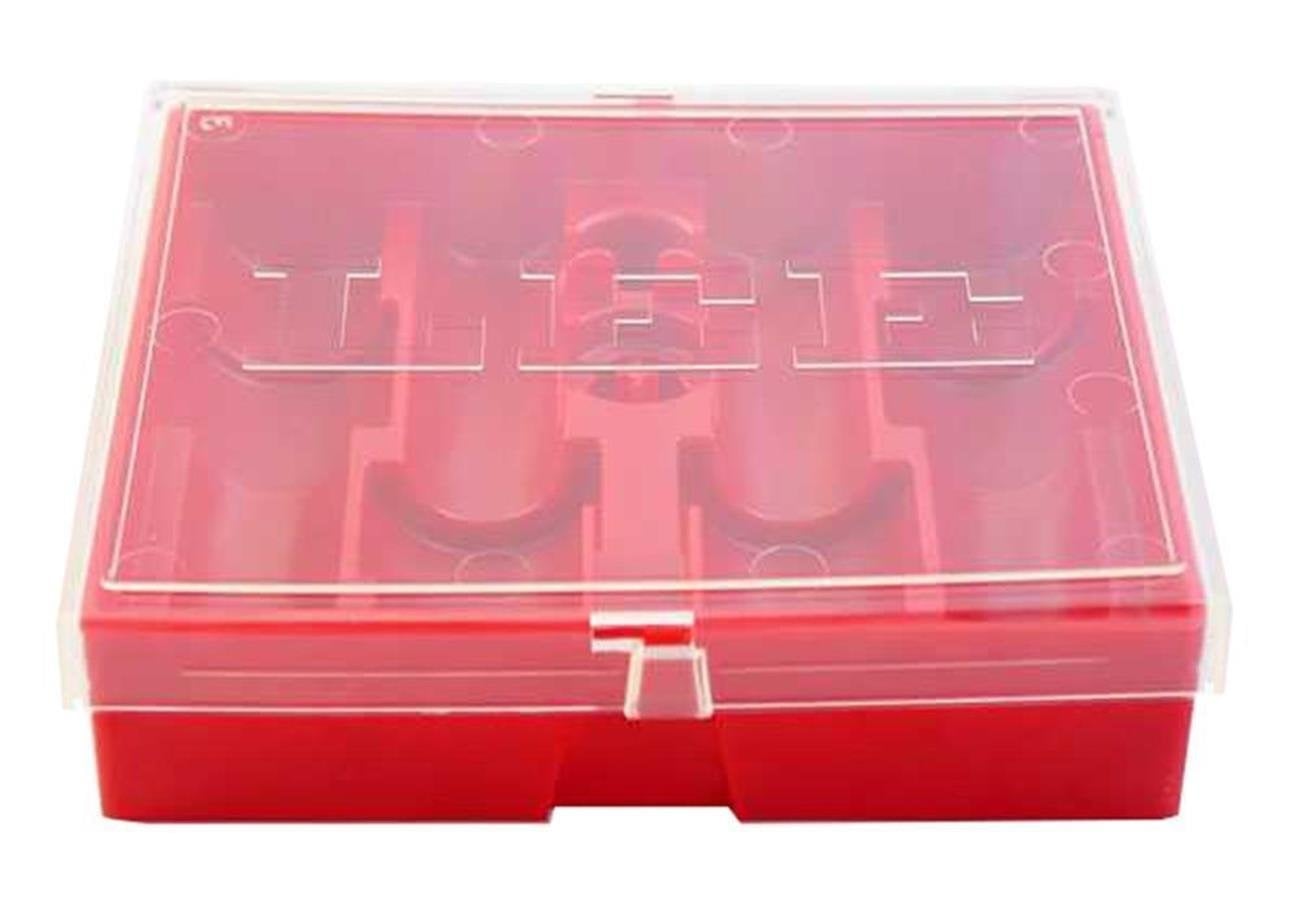 Lee Precision Rec 4 Die Box, Red - 90422