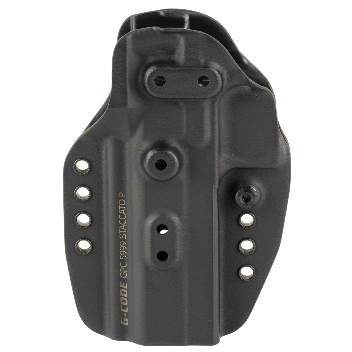 G-Code GPC/Prime Carry Staccato P/STI 2011 IWB/OWB Holster Ambidextrous Kydex, Black