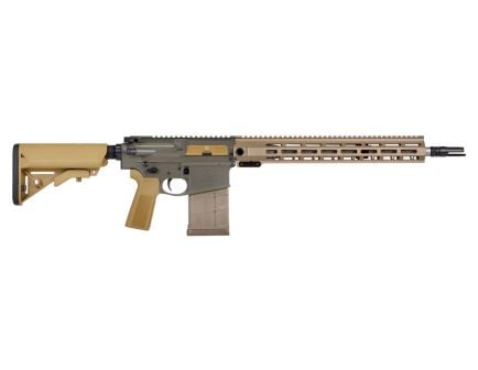 PSA Sabre-10A1 Forged 16" .308 Mid-Length w/Moss Green Receivers and Burnt Bronze Rail