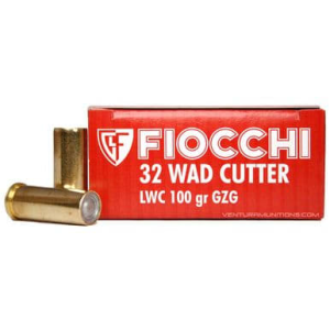Fiocchi 32LA Shooting Dynamics 32 S&W Long 100 GR Lead Wadcutter - 50rd Box
