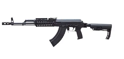 Riley Defense RAK47-T-MP 7.62x39mm 30rd Magazine 16.25" Barrel MFT Collapse Stock Black