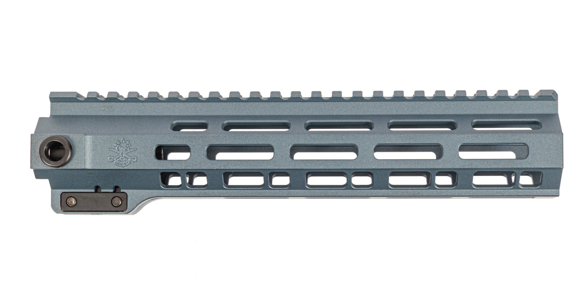 Sabre-15 9.75" QDSM Rail, Blue Titanium