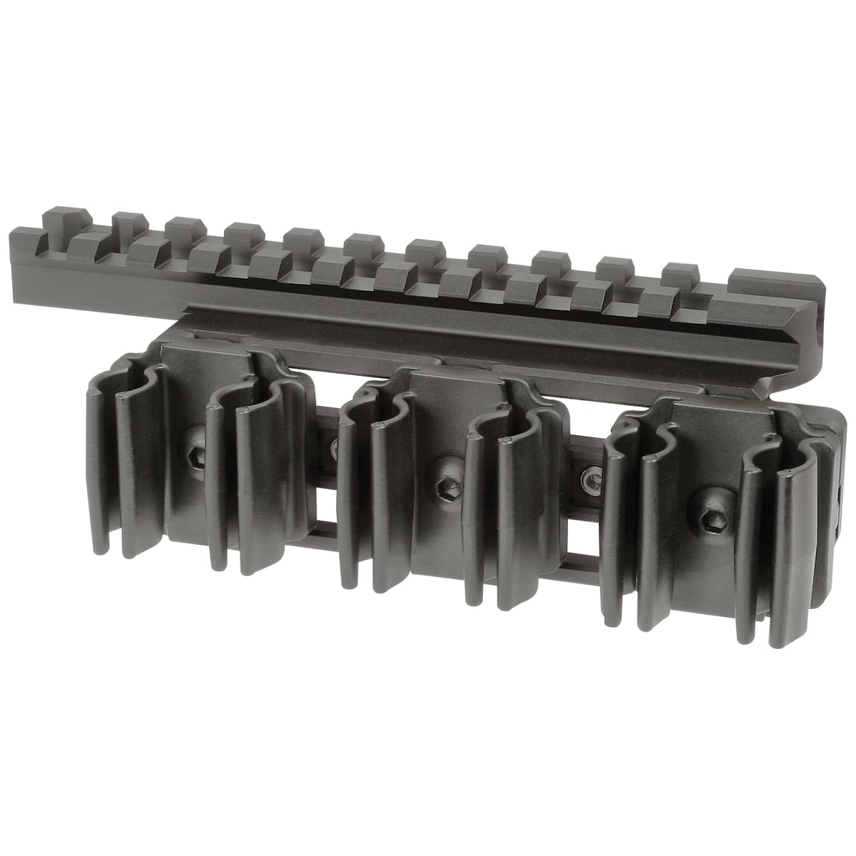 Midwest Industries Optic Rail Shell Holder, Black