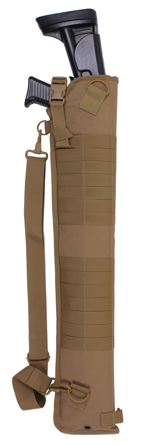 Rothco Tactical Molle Shotgun Scabbard - Coyote Brown