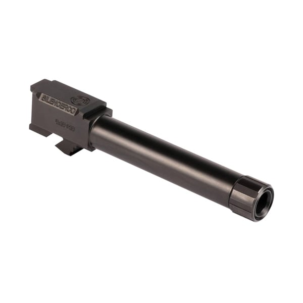 SilencerCo Threaded Barrel 9mm 4.50", Black