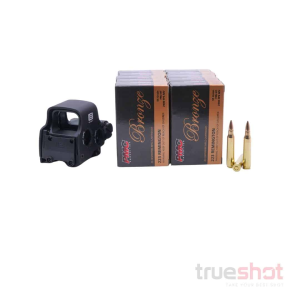 BUNDLE DEAL: EOTech EXPS 3-0 Holographic Rifle Sight and 200 Rounds of Ammo - PMC 223 55 Grain