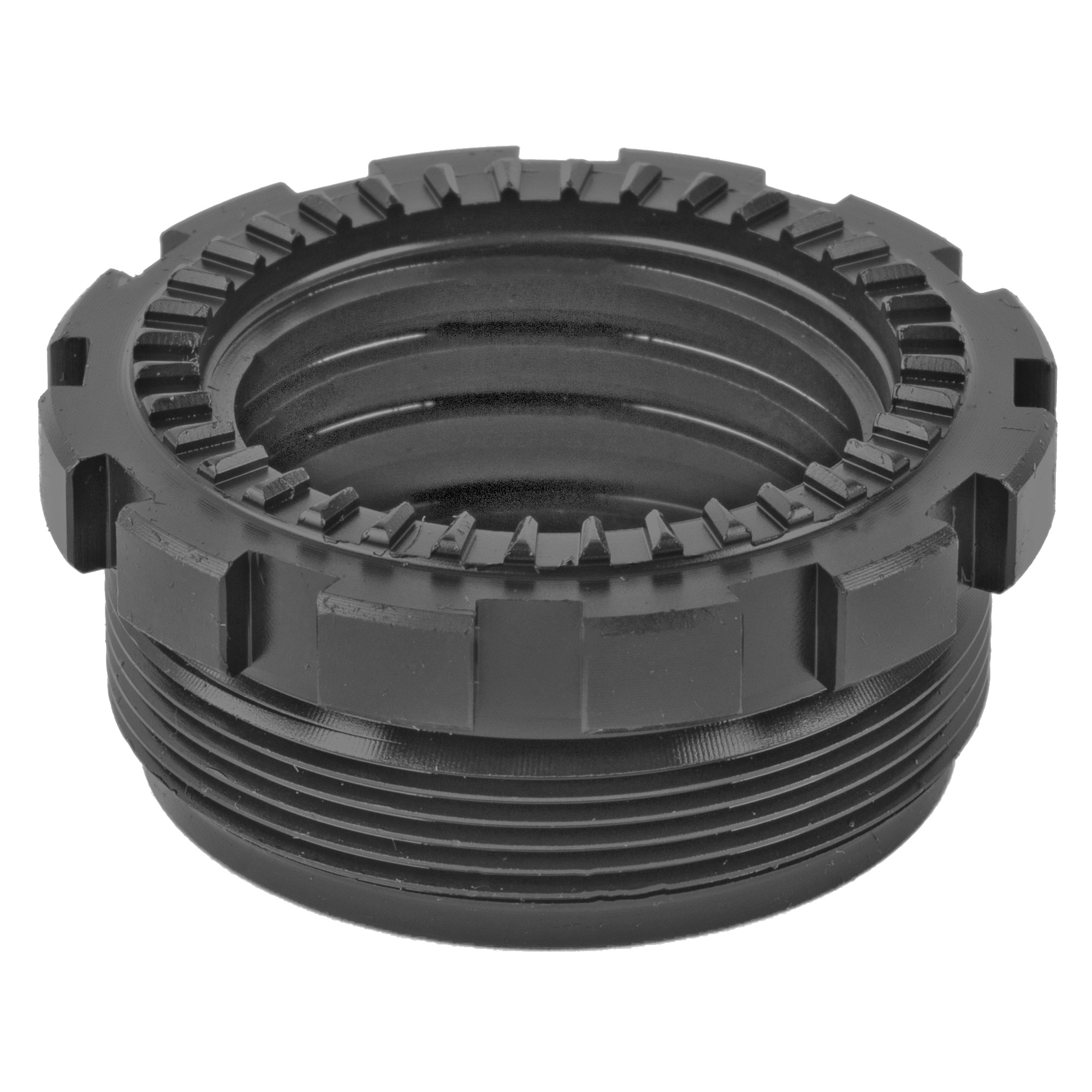 Yankee Hill Machine Kurz QD Adapter 1-3/8", Black - YHM3051