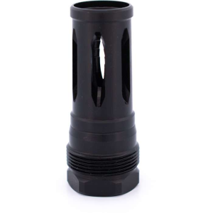 R2 Flash Hider 13.5x1LH Threads Taper Shoulder Black Nitride