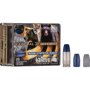 Federal P357SHC1 Premium Hunting 357 Mag 180 gr Solid Core Synthetic - 20rd Box