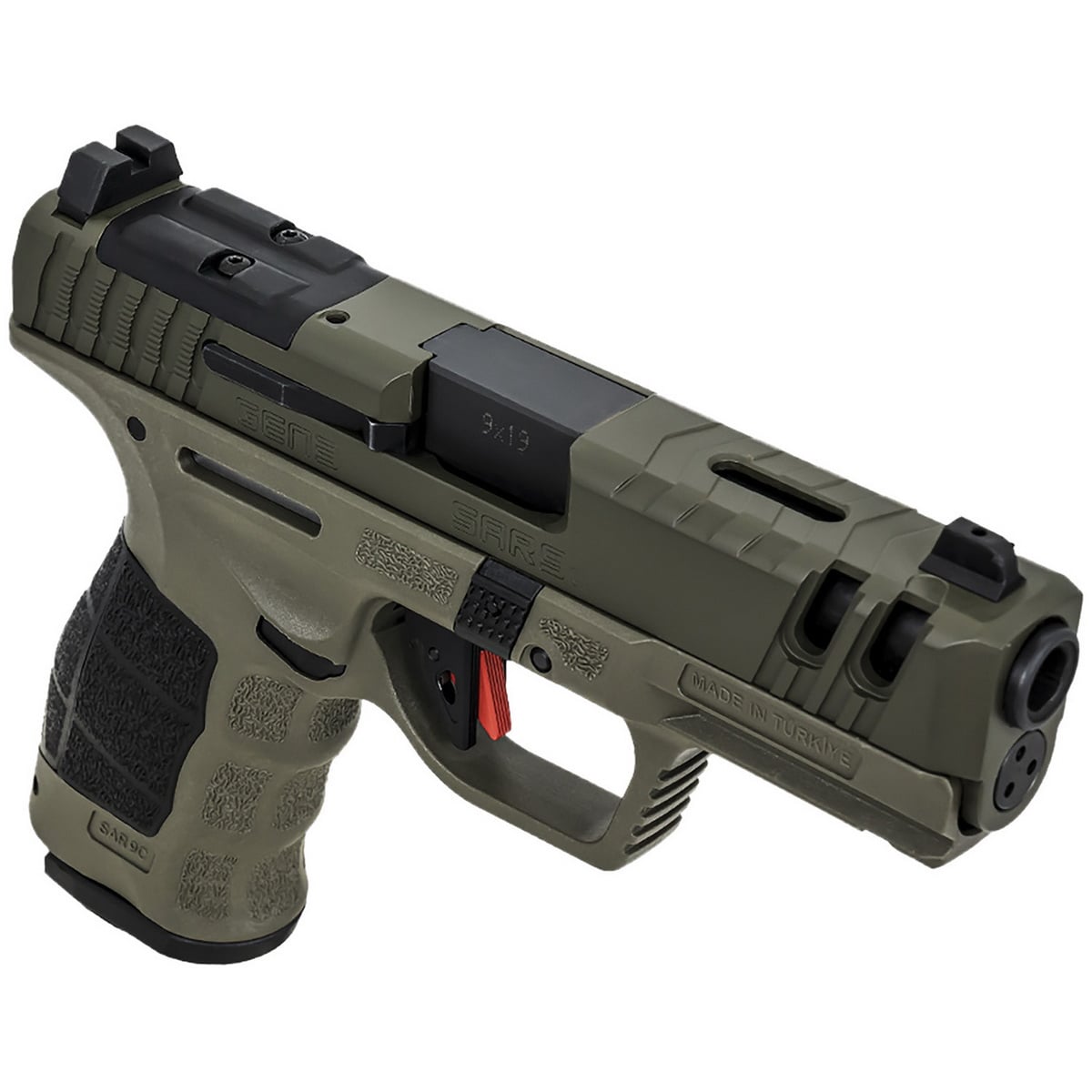 SAR FIREARMS SAR9 CMPT GEN3 9MM ODG 4″ 15+1 - No Credit Card Fees - Low, flat rate shipping
