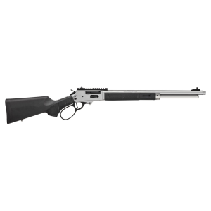 Smith & Wesson 1854 45-70 Gov 6+1 20 Stainless Threaded Barrel, Stainless Steel Receiver w/Picatinny Rail, Fixed Black Synthetic Stock, Thread Protector Lever Action Rifle