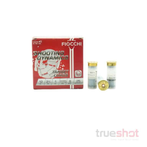 Fiocchi - Shooting Dynamics - 12 Gauge - #8 Shot - 2.75" - 1 oz. - 1200 FPS - 25