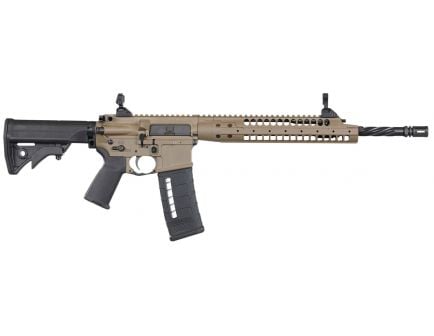 LWRC SIX8-A5 6.8mm SPC II Semi-Automatic AR-15 Rifle, FDE - SIX8A5RCK16