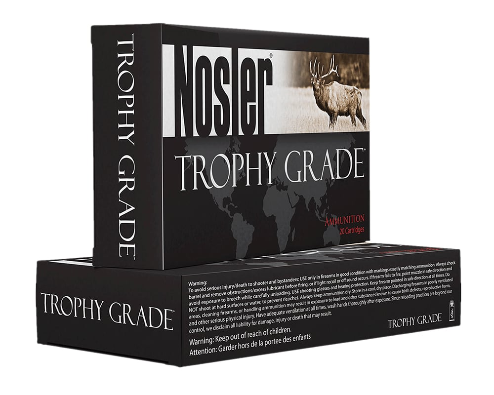 Nosler Trophy Grade 7x57mm Mauser 140 grain AccuBond Rifle Ammo, 20/Box - 47118
