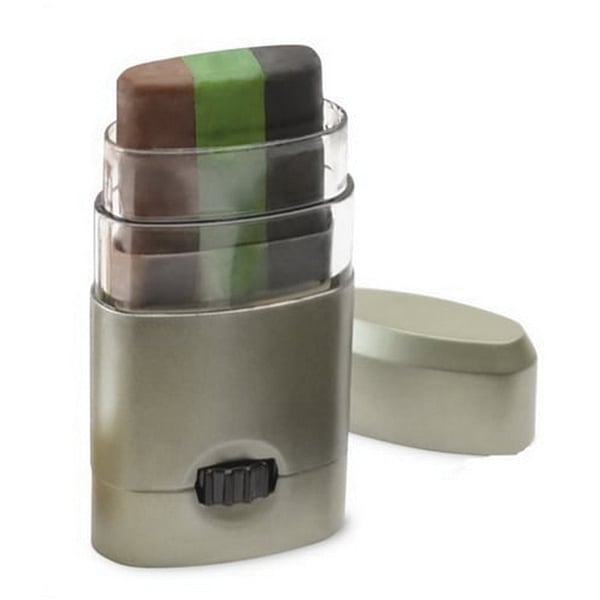 HME 3 Color Face Paint Kit, Camo, Black, Brown and Dark Green - HME-CMOFPDS