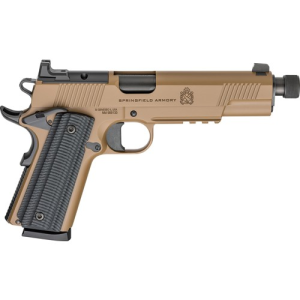 SPRINGFIELD ARMORY Operator 1911 45 ACP 5.75" 8rd w/ Threaded Barrel - Coyote Brown