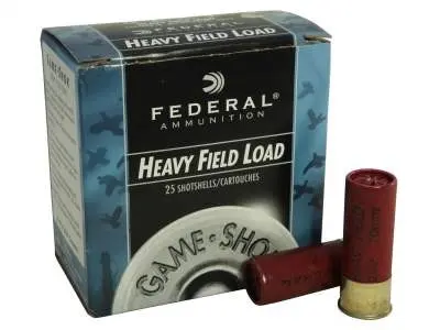 Federal 20 Gauge Ammunition Game-Shok Heavy Field H2028 2-3/4" 8 Shot 1oz 1165oz Case of 250 Rounds