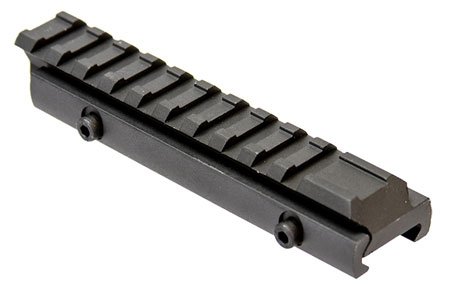 Aim Sports 5" L x 0.25" H Riser Mount, Black - MT012L