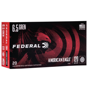 Federal American Eagle Rifle Ammunition 6.5 Grendel 123 gr OTM  2610 fps 20/ct