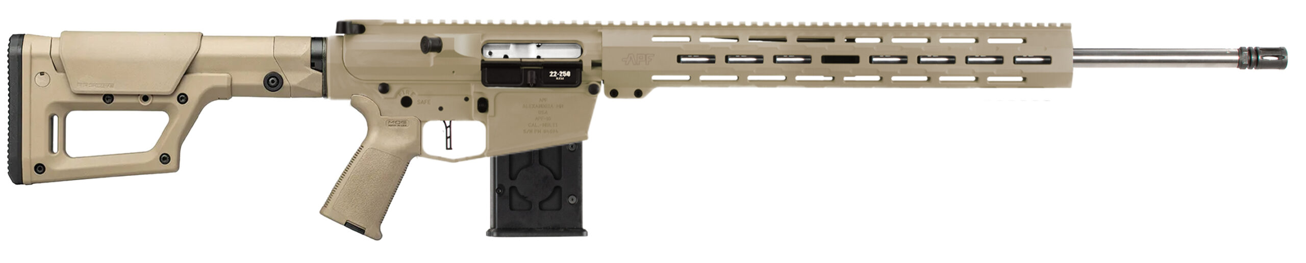 APF Varmint 2.0 22-250 FDE Semi Auto Rifle