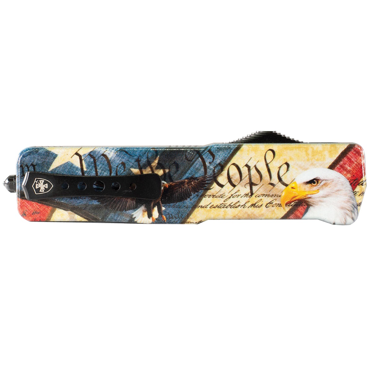 Templar Knife Premium Weighted Slim OTF Knife Drop Point - MZ-EG-32-1