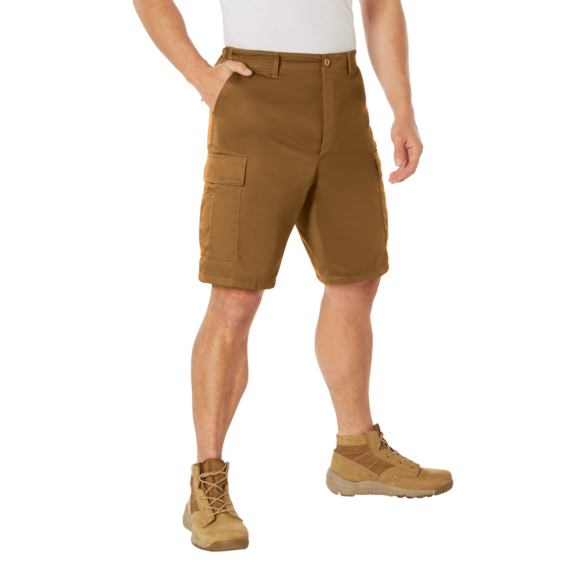 Rothco Tactical Bdu Shorts - Work Brown, Medium