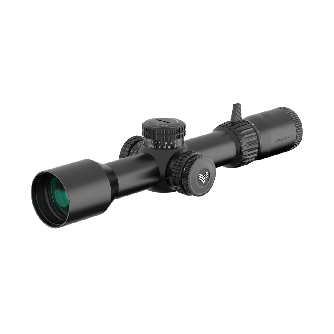 Swampfox Optics Warhawk Precision Rifle Scope 2-10x44mm