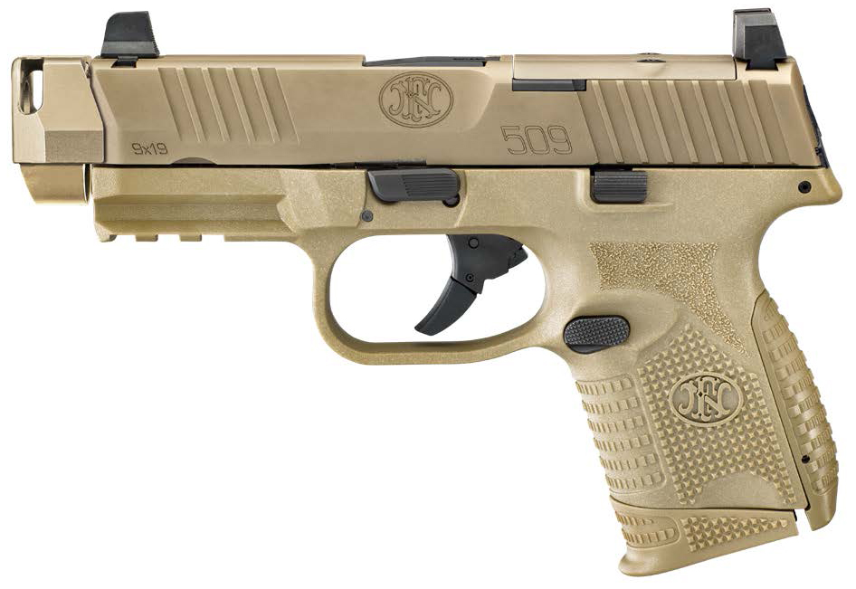 FN 509 Compact MRD 9mm Pistol with Optics Ready Slide
