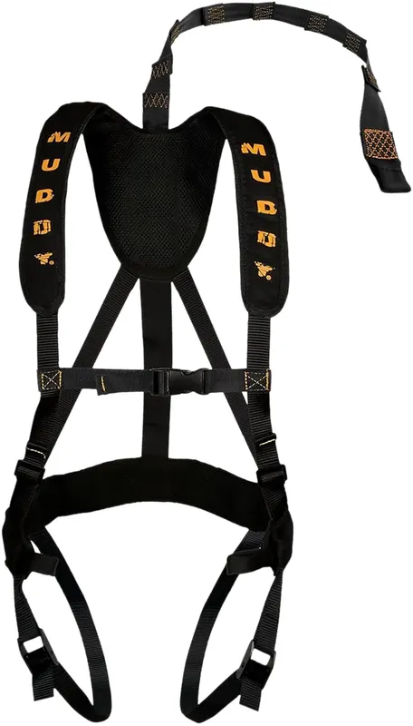 Muddy Outdoors Magnum Pro Safety Harness Black Padded Nylon