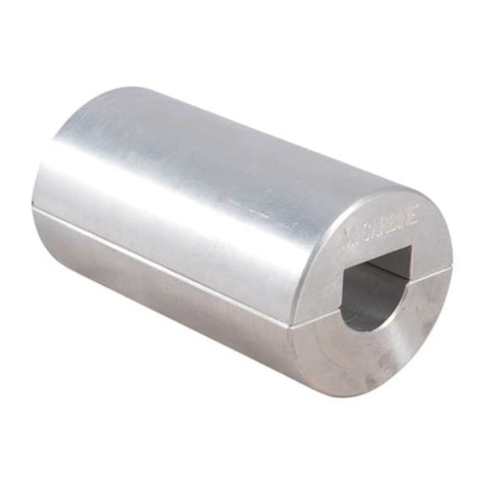 Brownells #14 Aluminum Barrel Vise Bushing, Natural