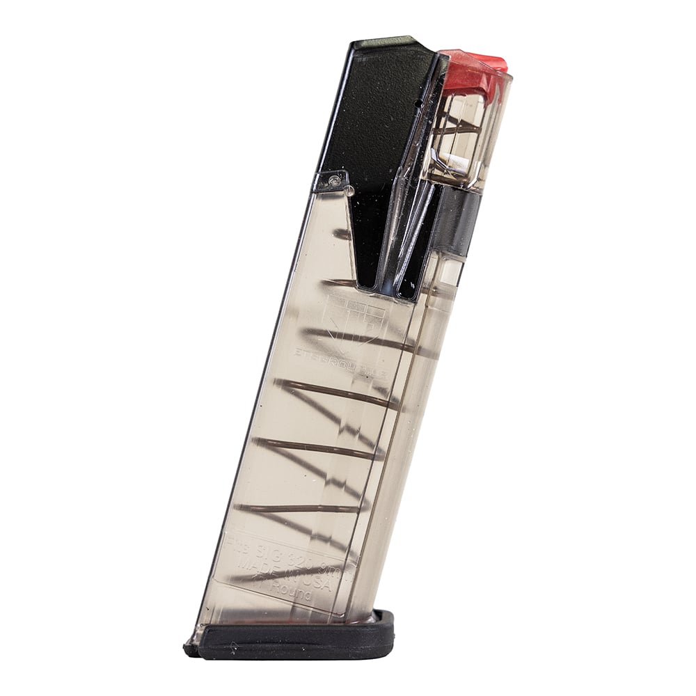 ETS Omega 9mm 17rd Magazine, Translucent Smoke