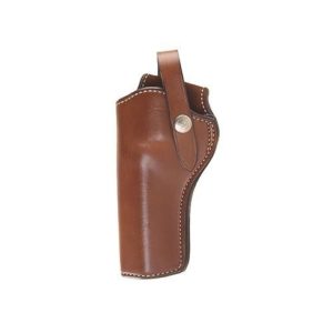 Bianchi 1L Lawman OWB Holster Left Hand Colt Single Action Army, Ruger New Vaquero 4.75" Leather Tan