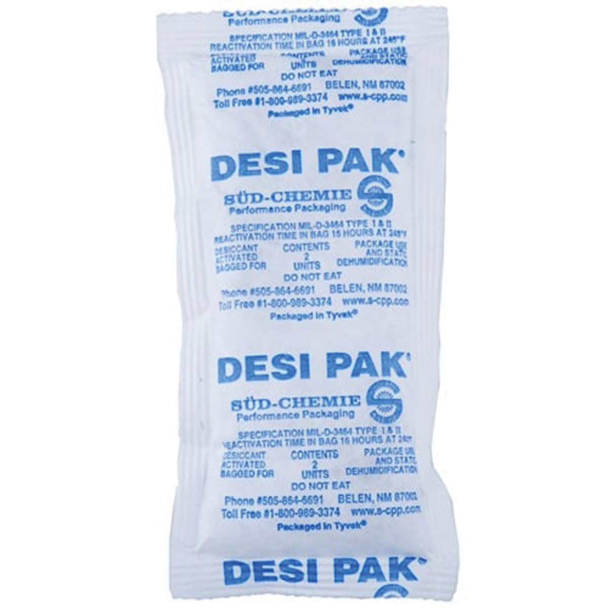 Brownells Desi Pak One Gun Moisture Absorber, Pack of 12