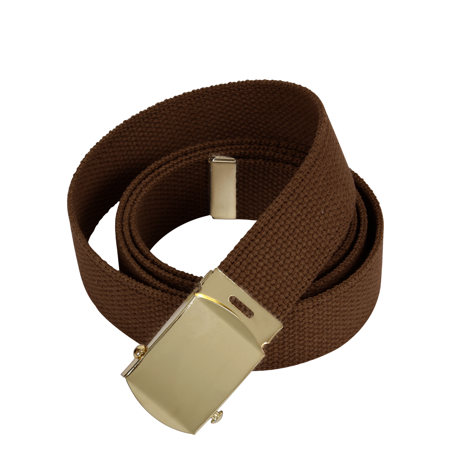 Rothco Web Belts - 54 Inches Long, Gold, Brown