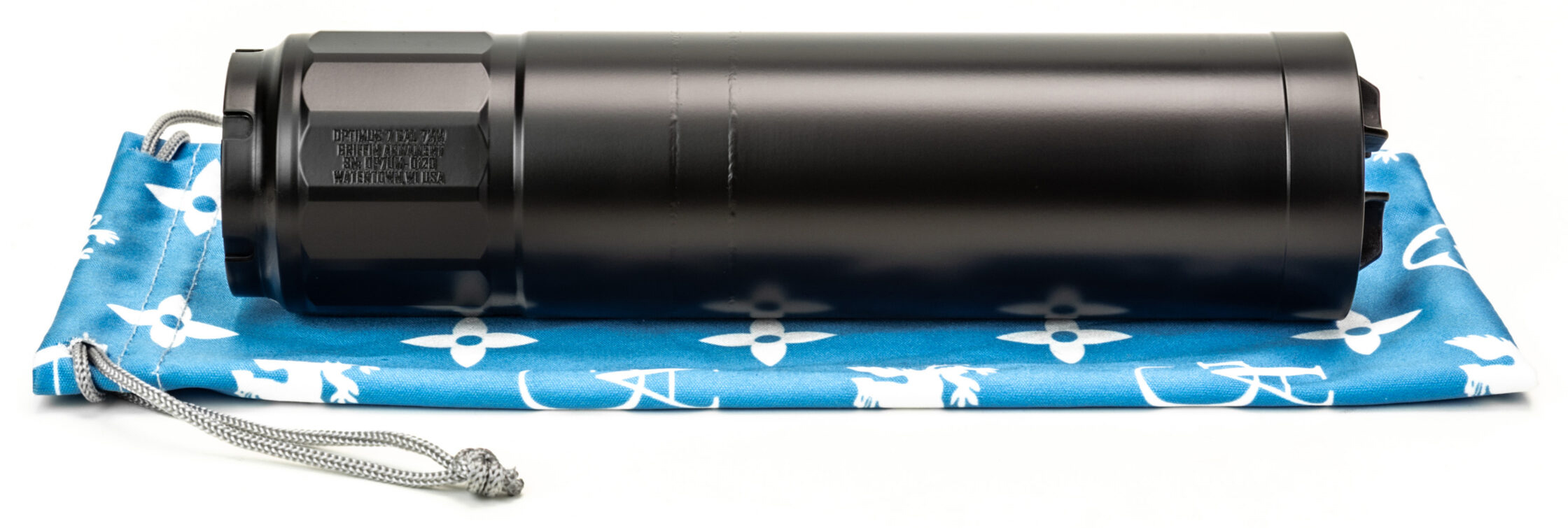 Griffin Optimus 7 Suppressor - 30 Cal, Black