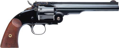 Cimarron No.3 Schofield .38 Special Revolver - 7" Blued