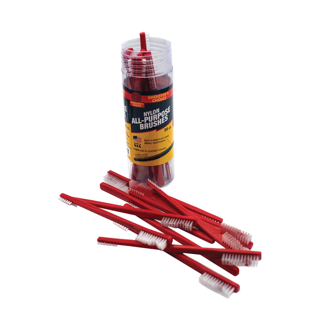 Shooters Choice Nylon All Purpose Receiver Brush, Red - 316R20