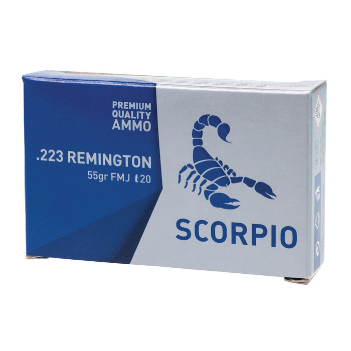 STV Technology Scorpio .223 Remington 55 gr FMJ 20rds