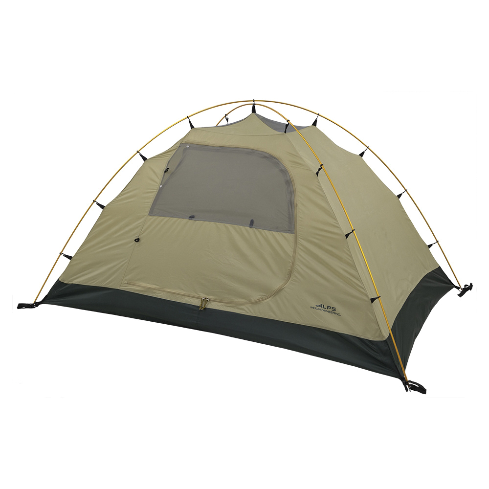 Alps Mountaineering Taurus Outfitter 7' 6" x 6' 6" x 4' 4" 3 Person Tent, Tan/Green