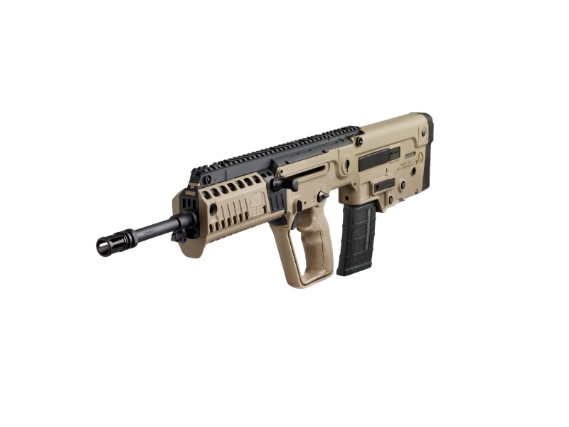 IWI - Israel Weapon Industries TAVOR X95 5.56 FDE 18" 30+1 FLATTOP/BULL PUP/BUIS W/TRITM