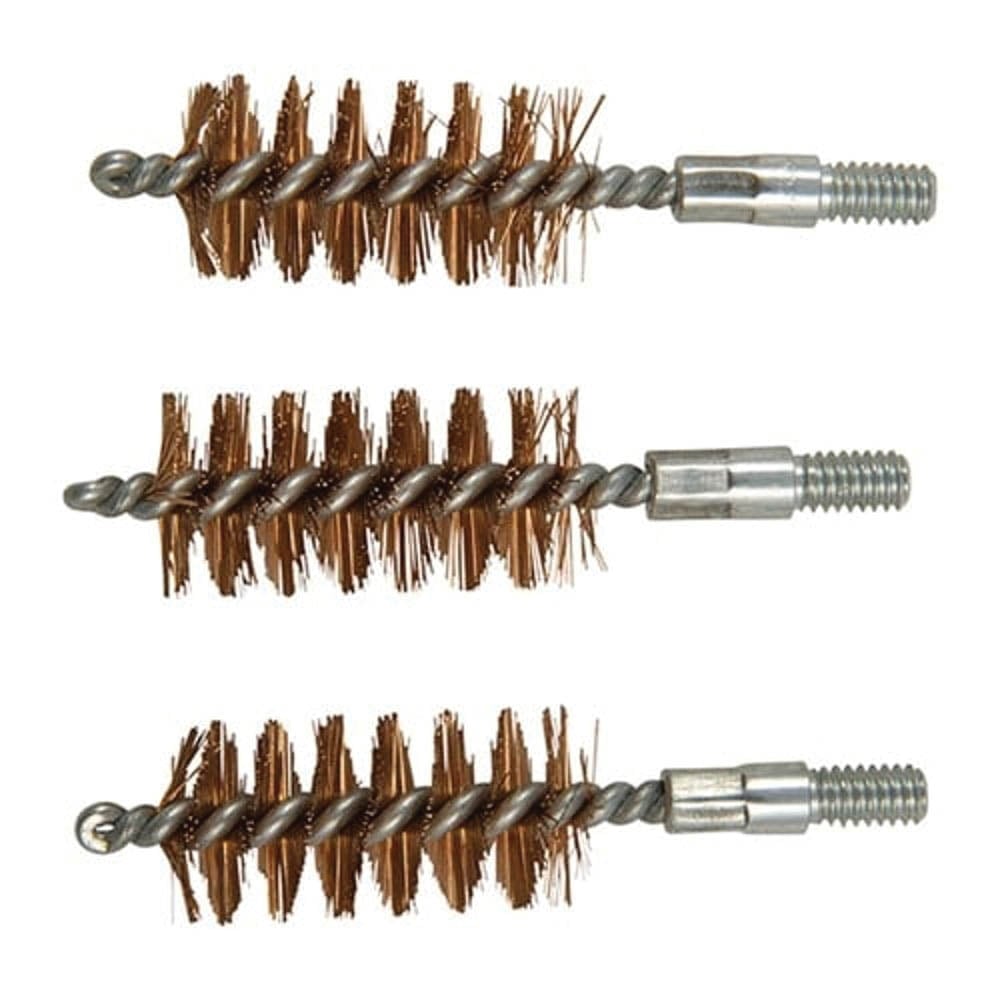 Brownells .50 Cal #8-32 Male Standard Line Bore Brush, Pack of 3