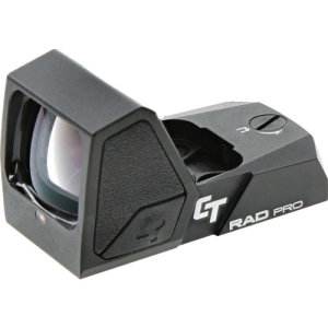 CRIMSON TRACE RAD Pro, Green Dot, Open Reflex Sight Black 5 MOA