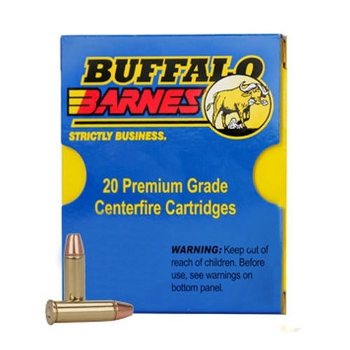 Buffalo Bore Ammunition 23D20 Standard Pressure Strictly Business 40S&W 125gr Barnes TAC-XP Lead Free 20 Per Box/12 Case