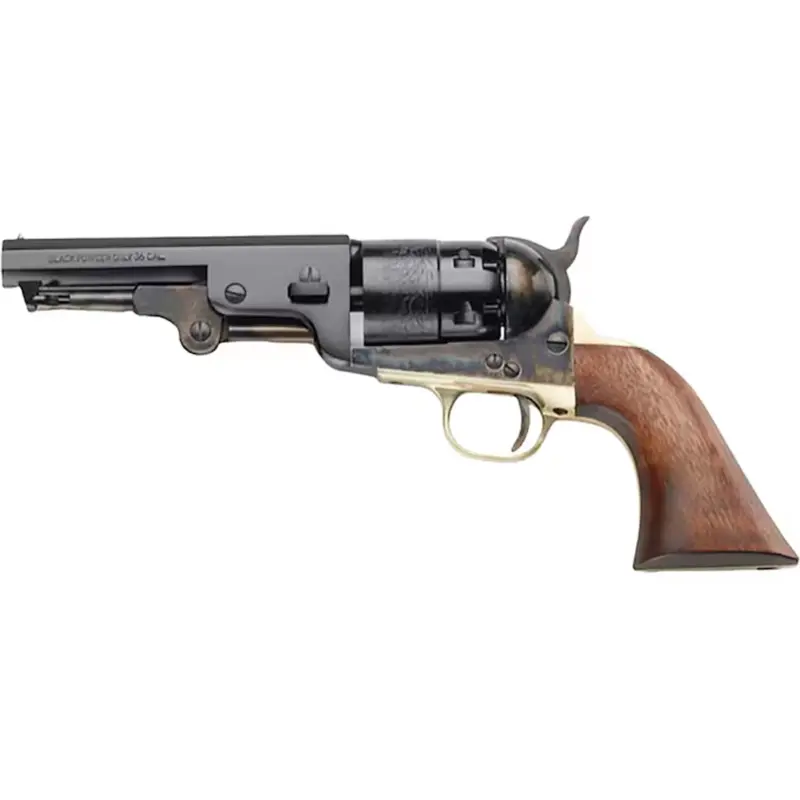 Pietta 1851 Navy Sheriff Blackpowder Revolver .36 Cal 5.5 in. CH Frame/Blued Brl 6 rd.