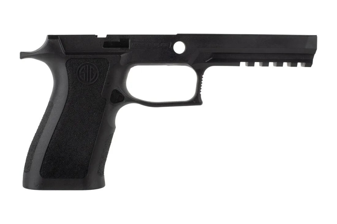 Sig P320 X-Series Grip Mod Assembly - 9/40/357 - Full/Large/Black - GRIP-MODX-F-943-LG-BLK