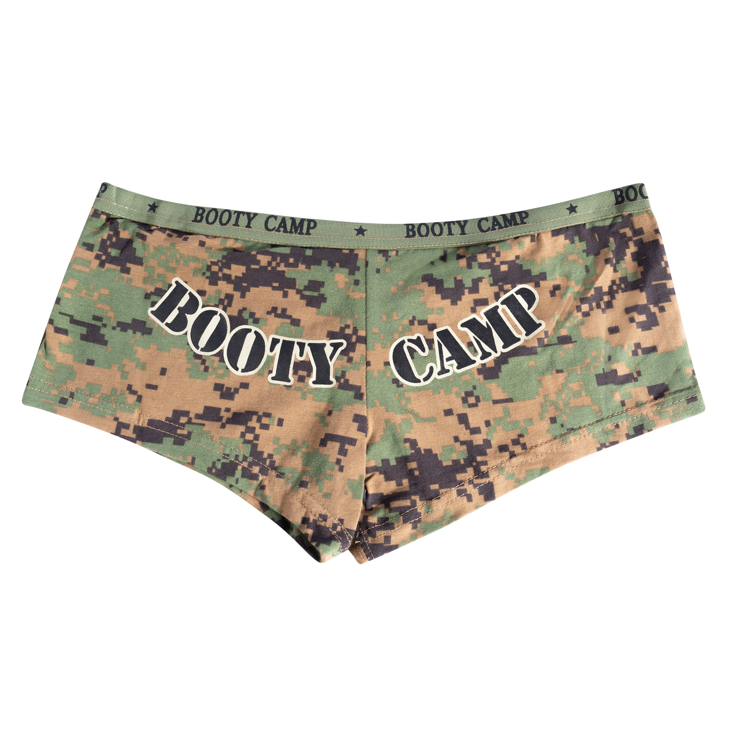 Rothco Woodland Digital Booty Camp Booty Shorts - Medium, Piece Bottom